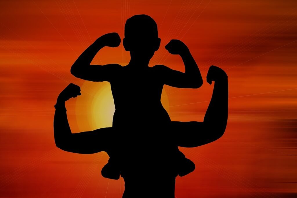 Parent holding nonverbal child, representing advocacy and hope.
